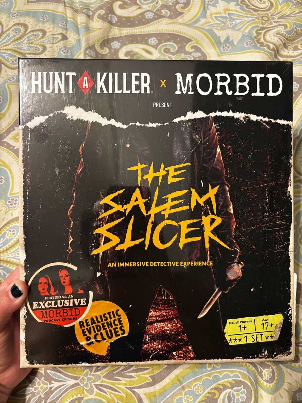 (WT 2026) The Salem Slicer Immersive Detective Game - Black